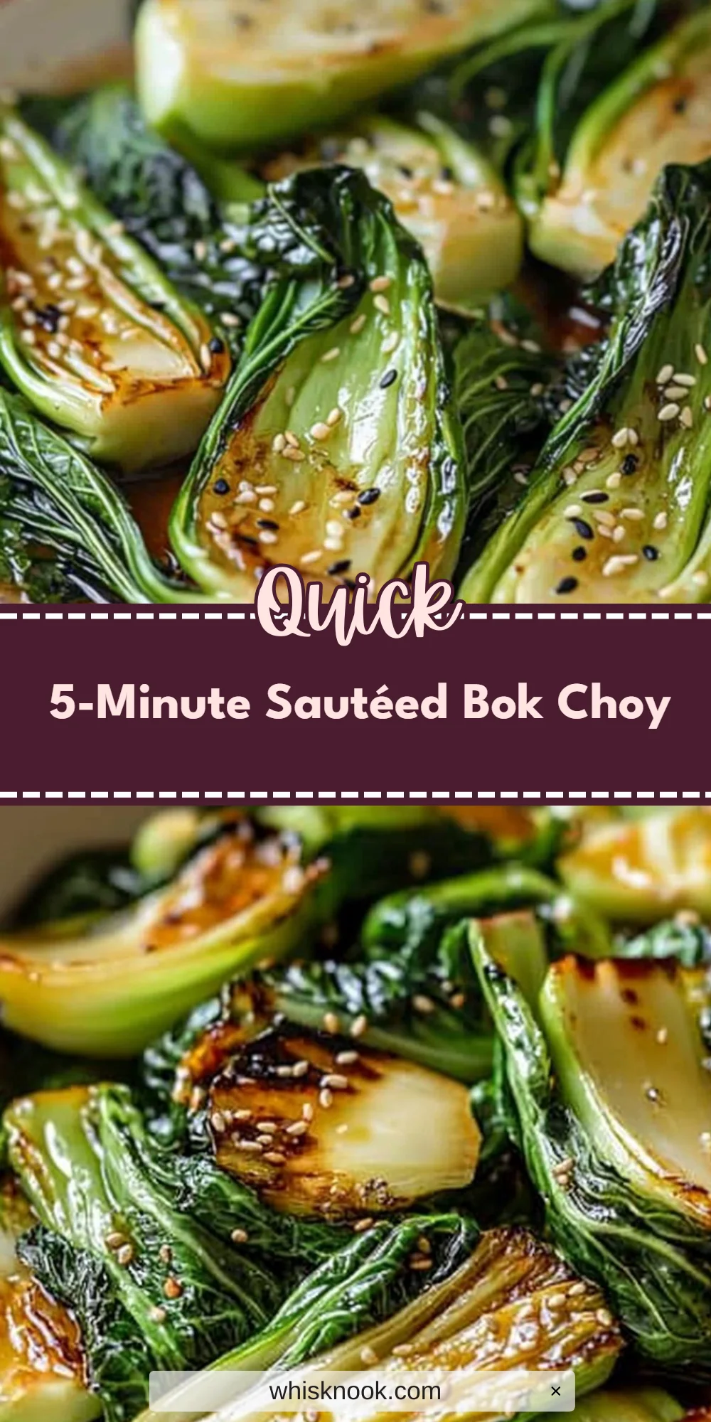 5-Minute Sautéed Bok Choy