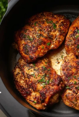 Air fryer garlic butter chicken cooked to perfection with rich butter sauce