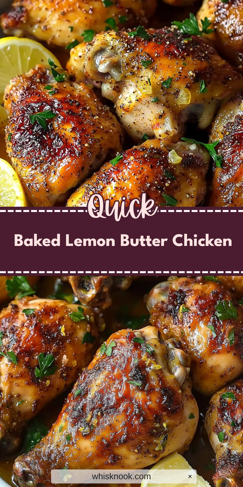 Baked Lemon Butter Chicken