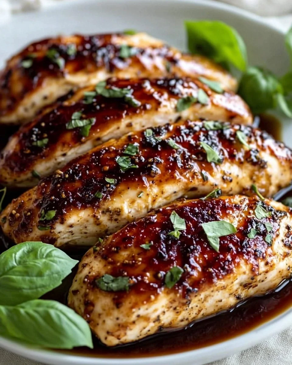 Balsamic Baked Chicken Breast