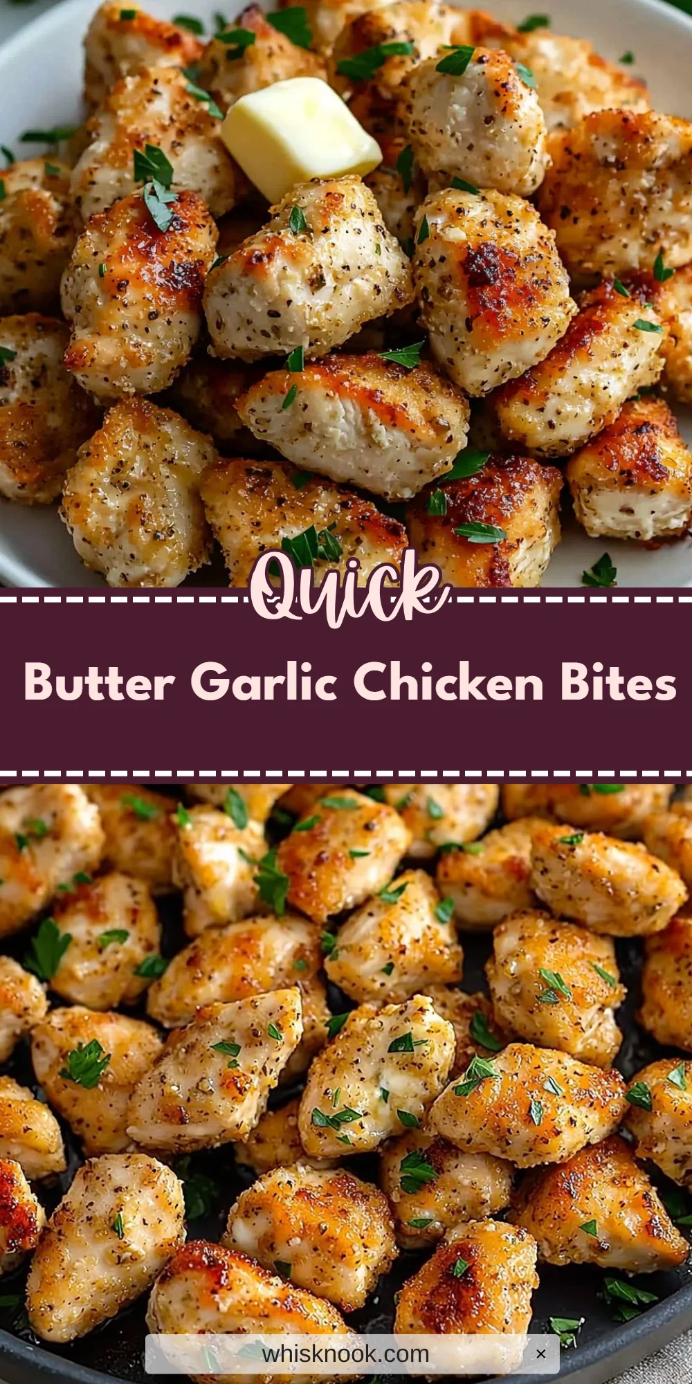 Butter Garlic Chicken Bites