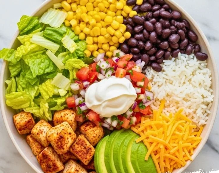 Chicken Burrito Bowls Recipe