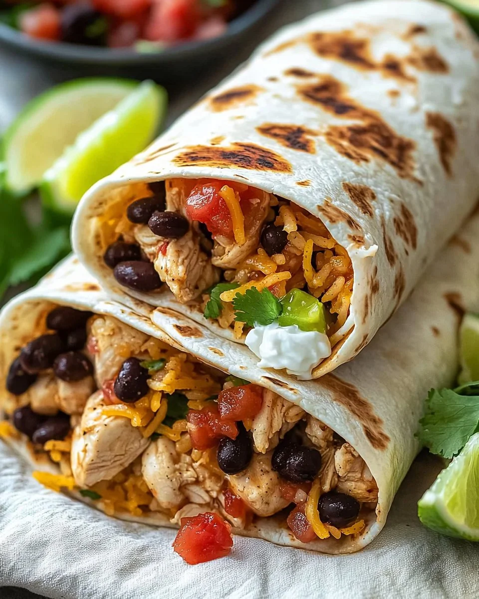 Chicken Burrito Recipe