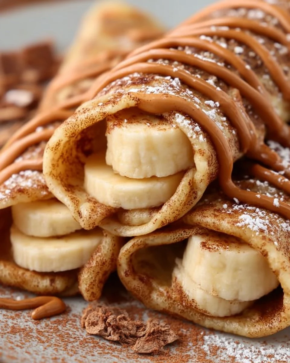 Cinnamon Roll Protein Crepes