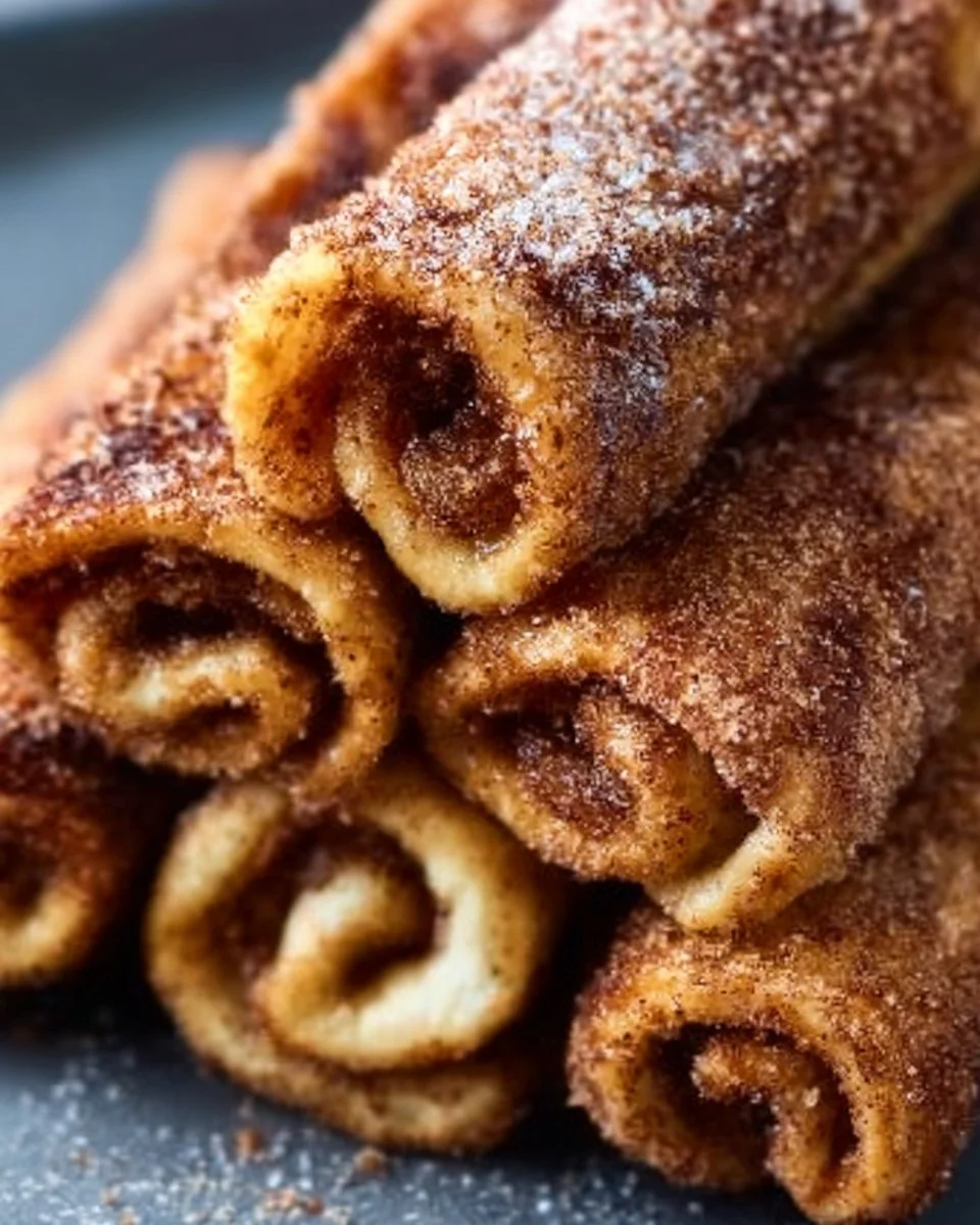 Cinnamon Sugar French Toast Roll-Ups