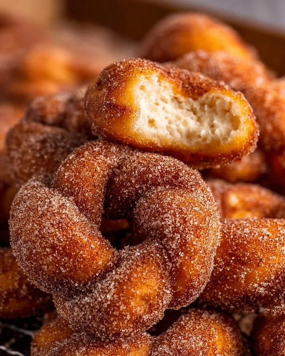 Cinnamon Sugar Twist Donuts