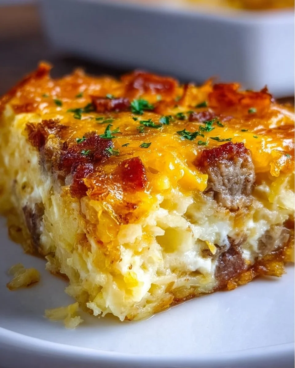 Classic Breakfast Hashbrown Casserole