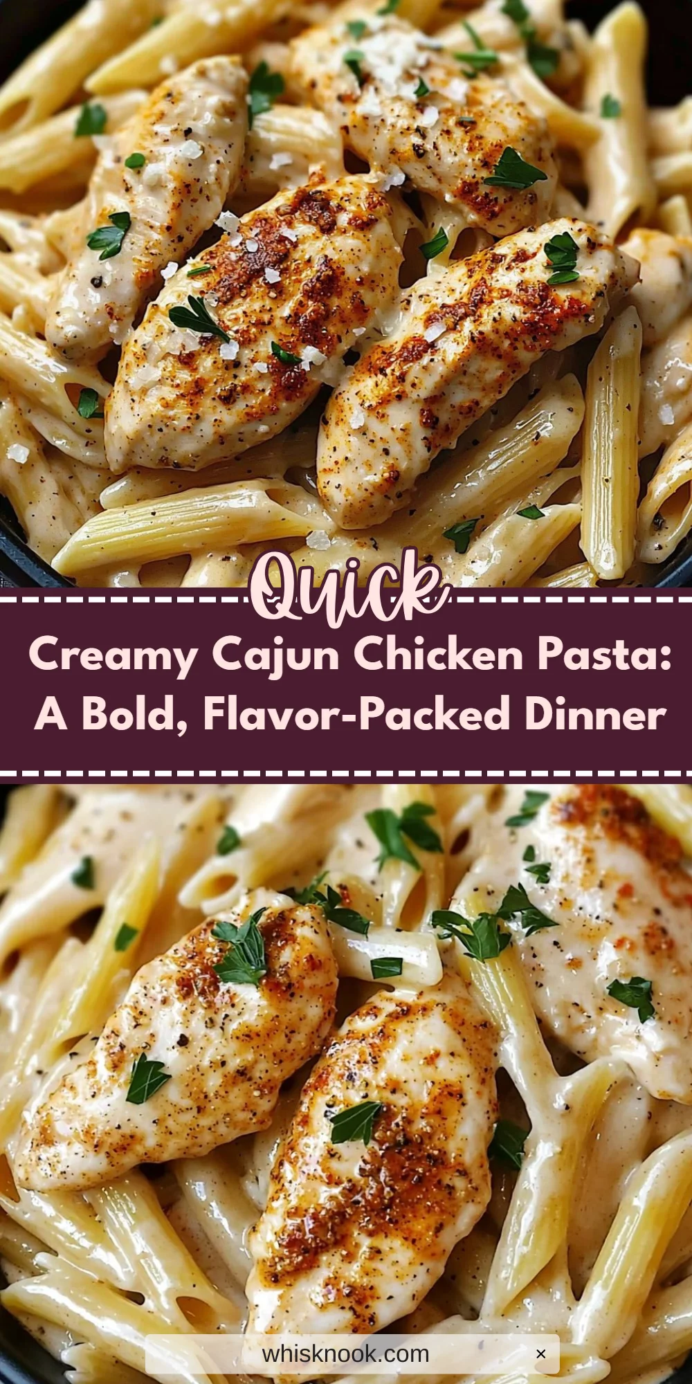Creamy Cajun Chicken Pasta: A Bold, Flavor-Packed Dinner