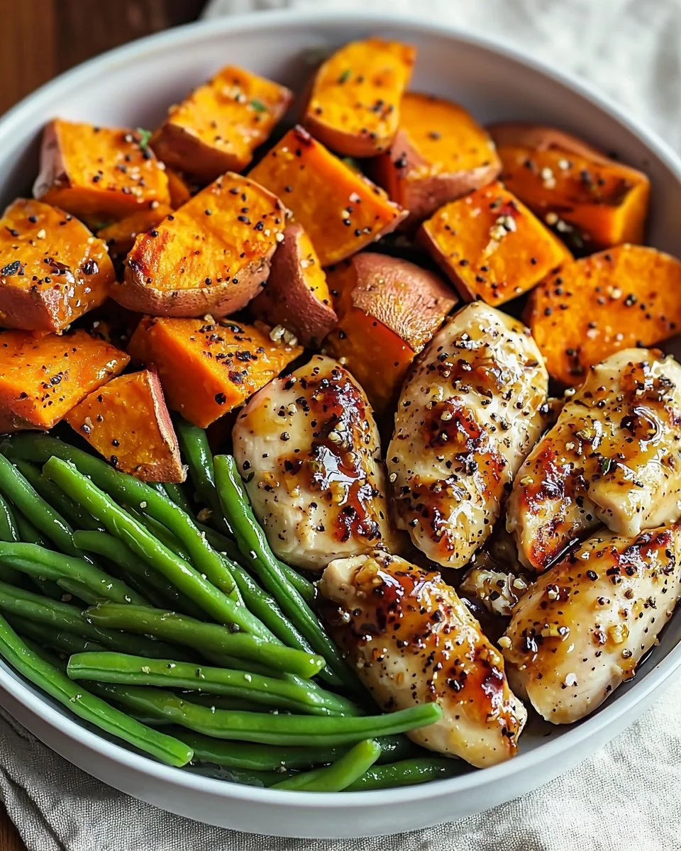 Discover the Best Honey Garlic Chicken and Sweet Potato Recipe for a Quick and Delicious Dinner
