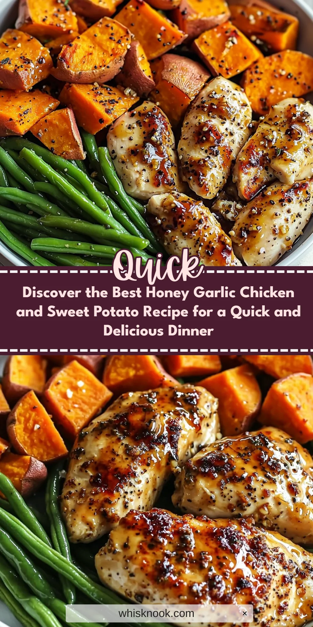 Discover the Best Honey Garlic Chicken and Sweet Potato Recipe for a Quick and Delicious Dinner