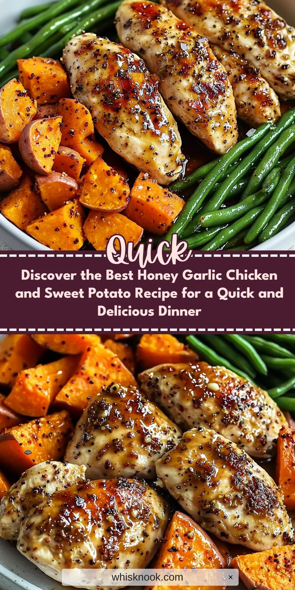 Discover the Best Honey Garlic Chicken and Sweet Potato Recipe for a Quick and Delicious Dinner