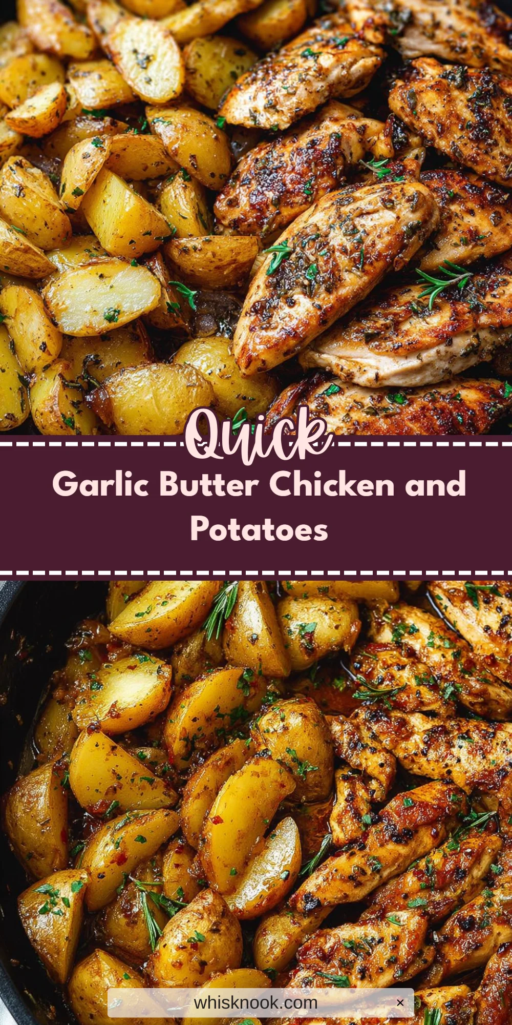Garlic Butter Chicken and Potatoes