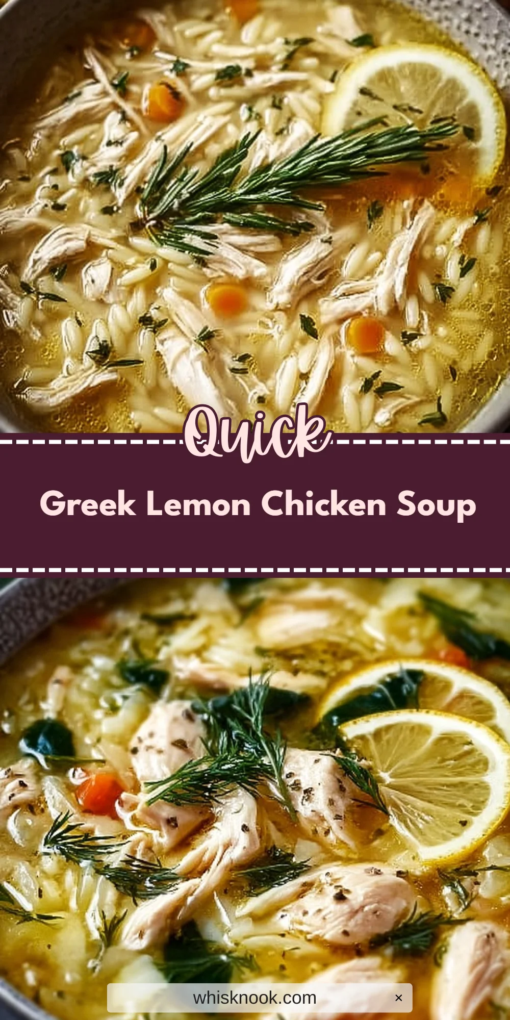 Greek Lemon Chicken Soup