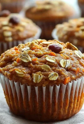 Healthy carrot cake protein muffins ready for a delicious snack or breakfast.