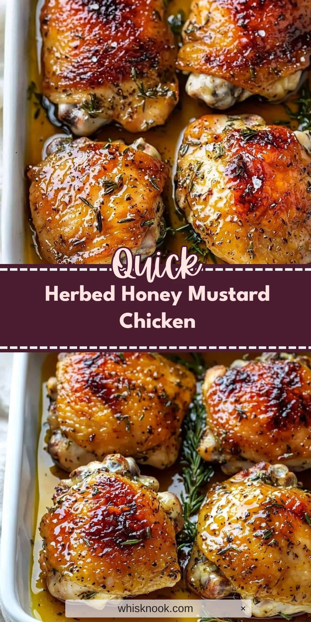 Herbed Honey Mustard Chicken