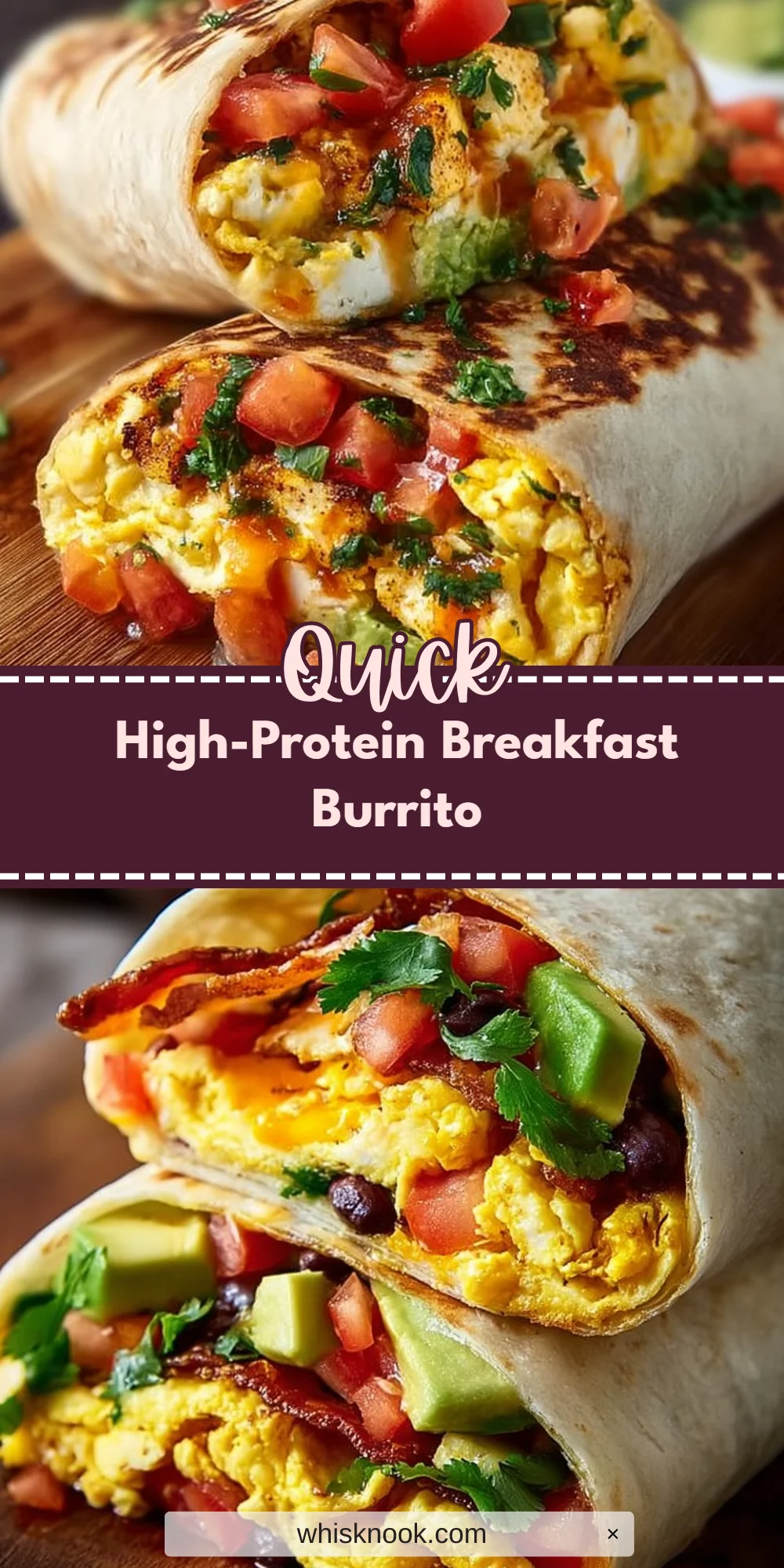 High-Protein Breakfast Burrito
