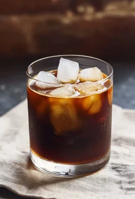 Ingredients and process for making a refreshing iced americano at home