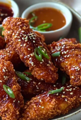 Delicious Korean Fried Chicken made in an air fryer, golden and crispy.