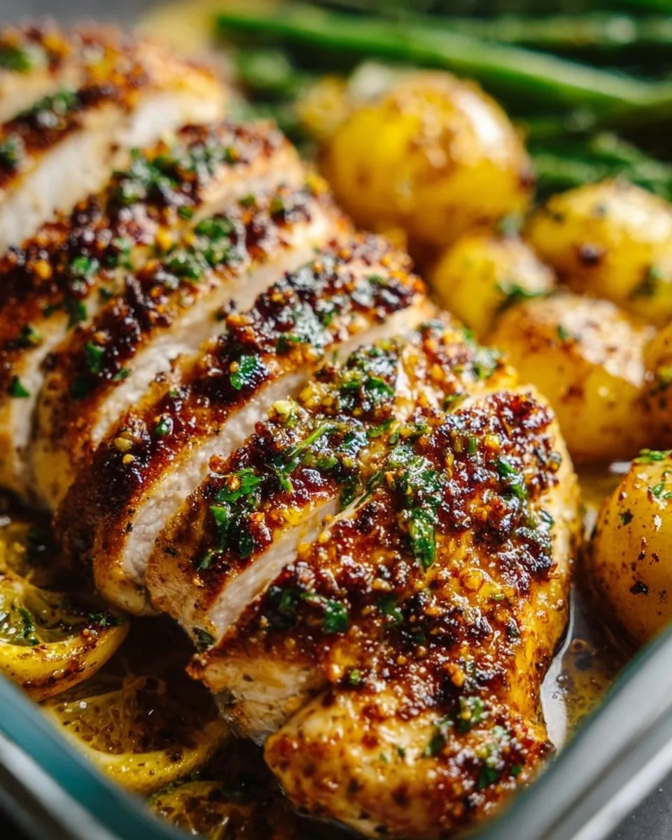 Lemon Garlic Chicken Meal Prep