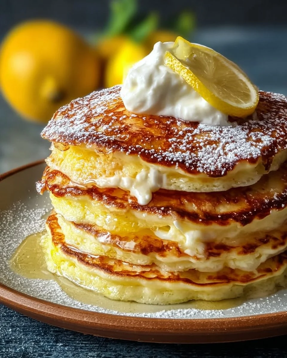 Lemon Ricotta Pancakes