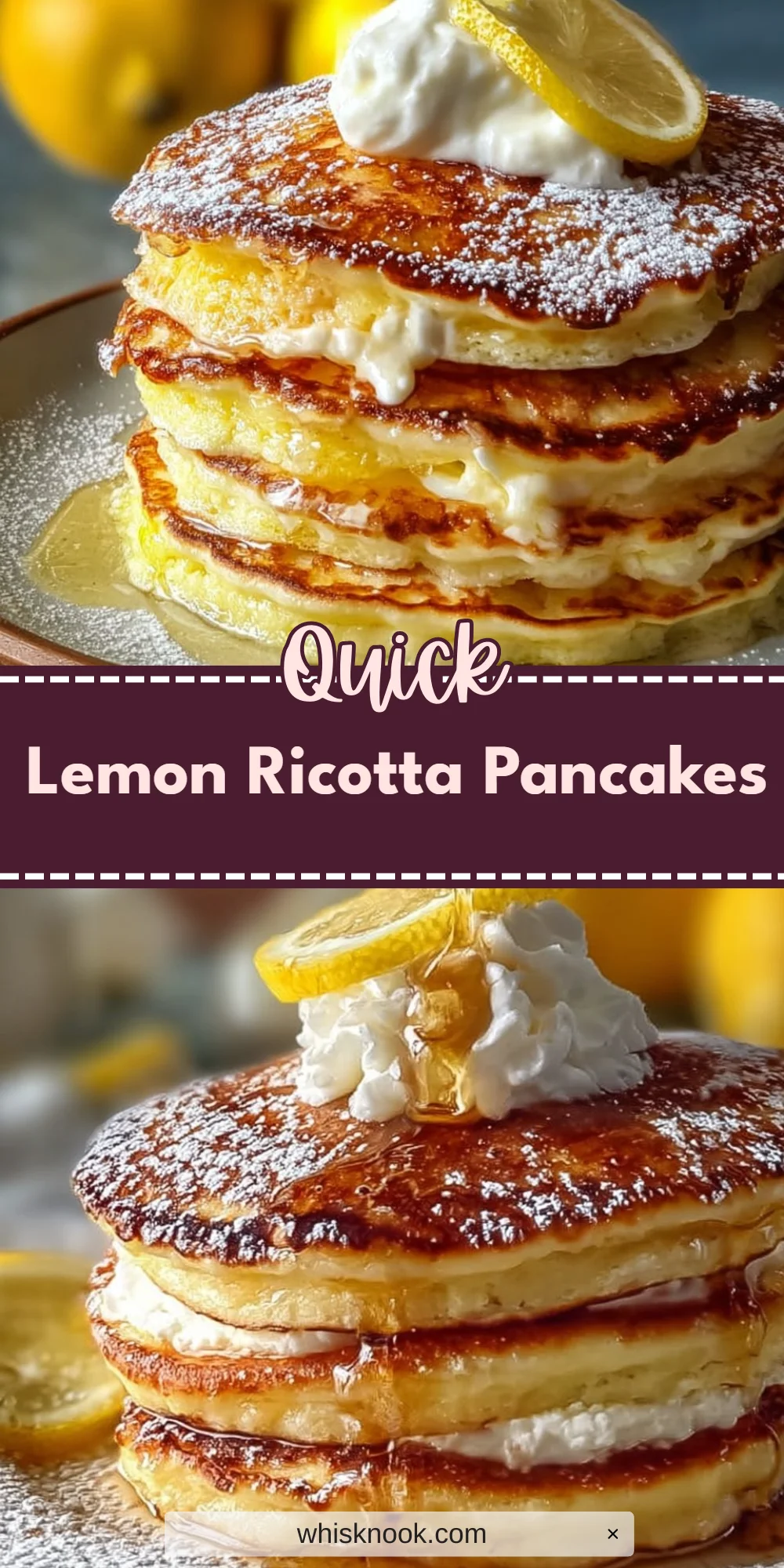 Lemon Ricotta Pancakes