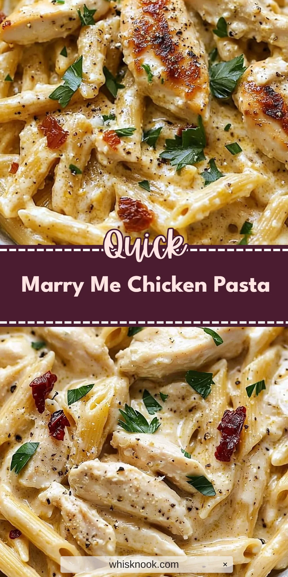 Marry Me Chicken Pasta