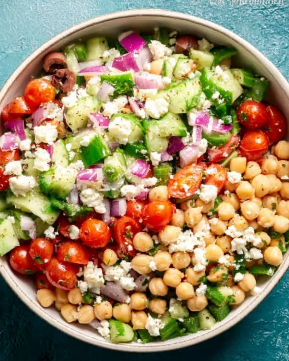 Mediterranean Chopped Salad