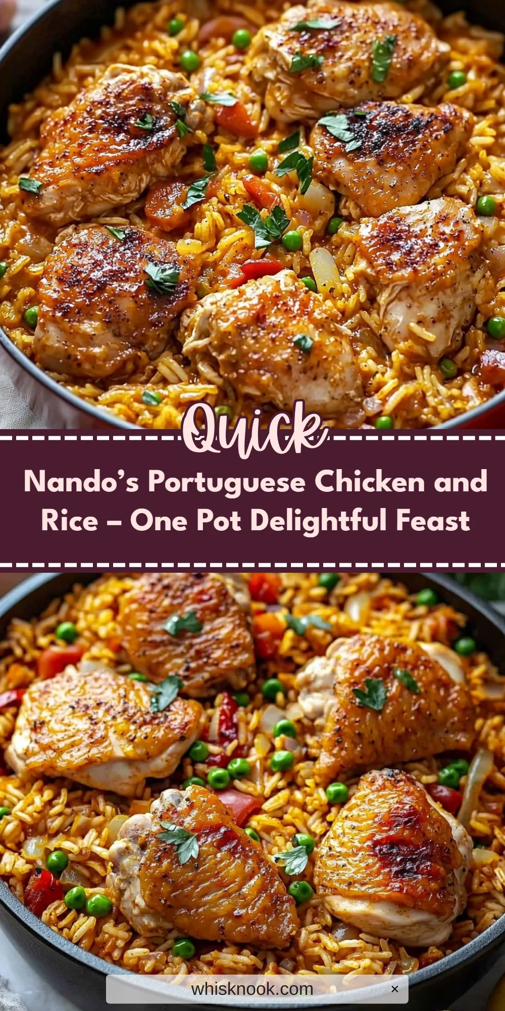 Nando’s Portuguese Chicken and Rice – One Pot Delightful Feast