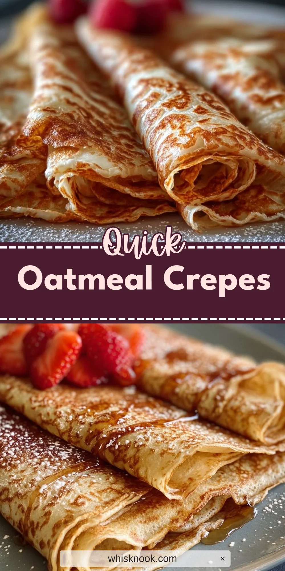 Oatmeal Crepes