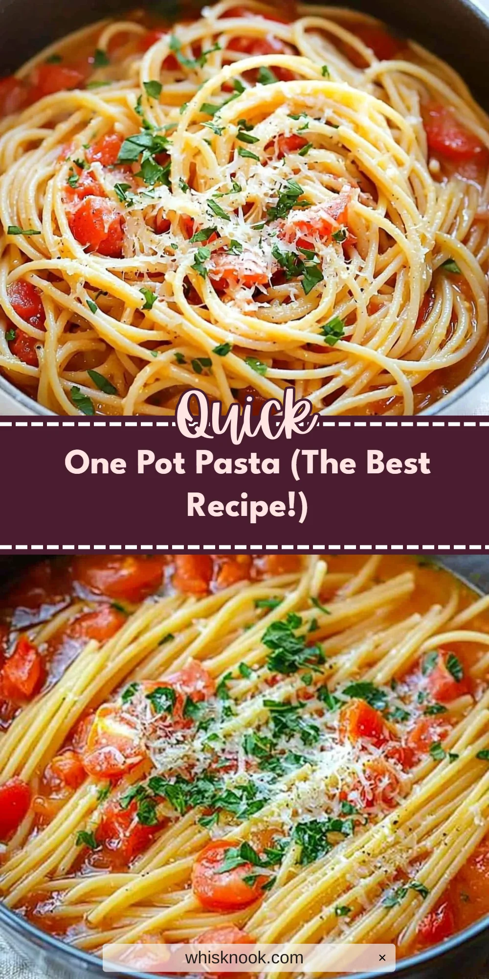 One Pot Pasta (The Best Recipe!)