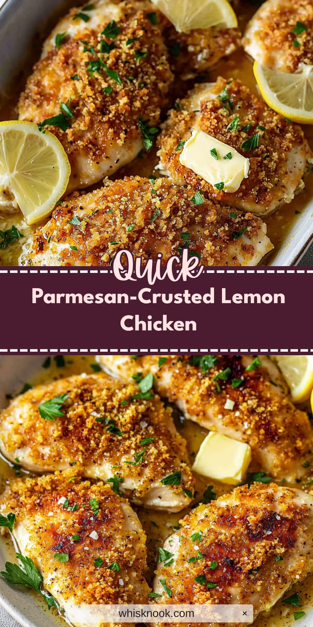 Parmesan-Crusted Lemon Chicken