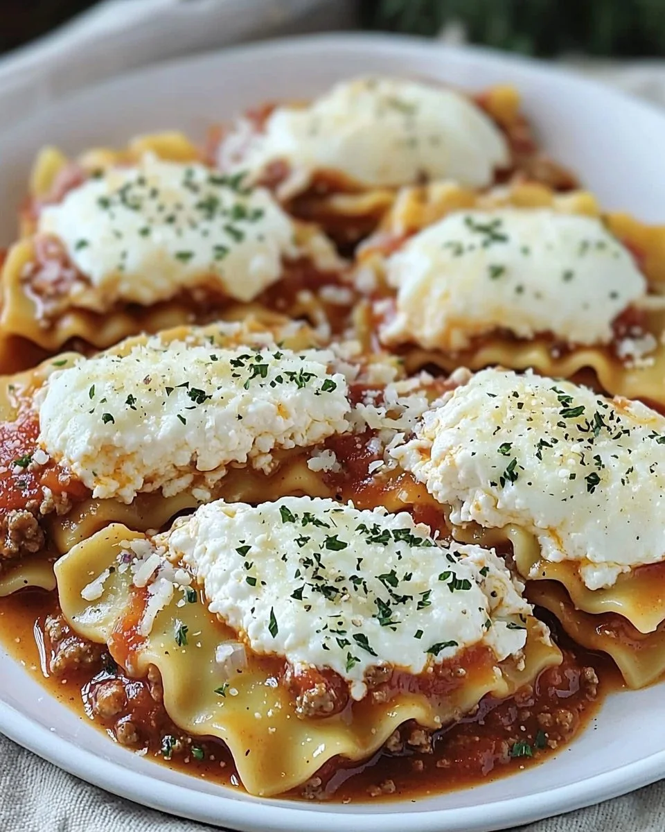 Delicious slow cooker lasagna made with layers of pasta, cheese, and sauce