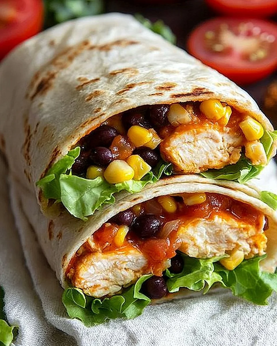 Southwest Chicken Wrap
