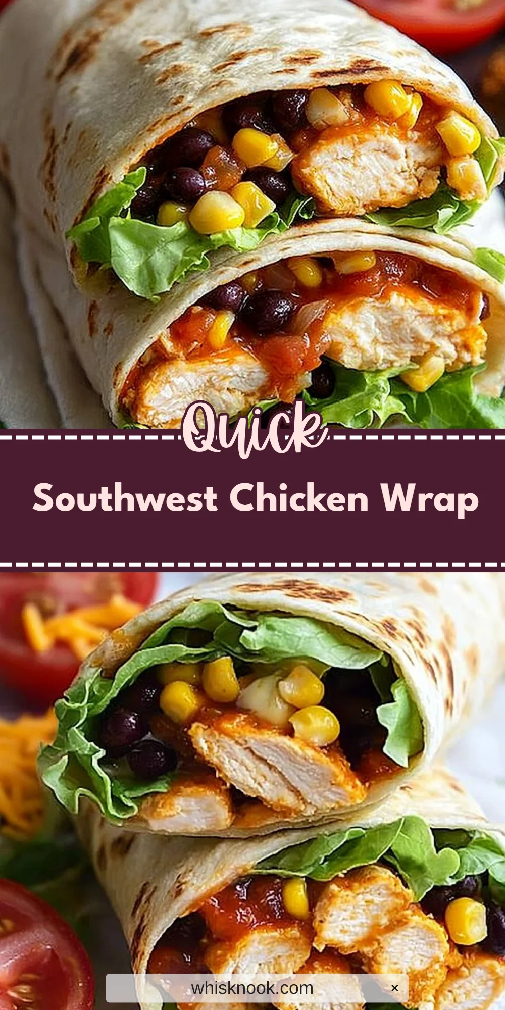 Southwest Chicken Wrap