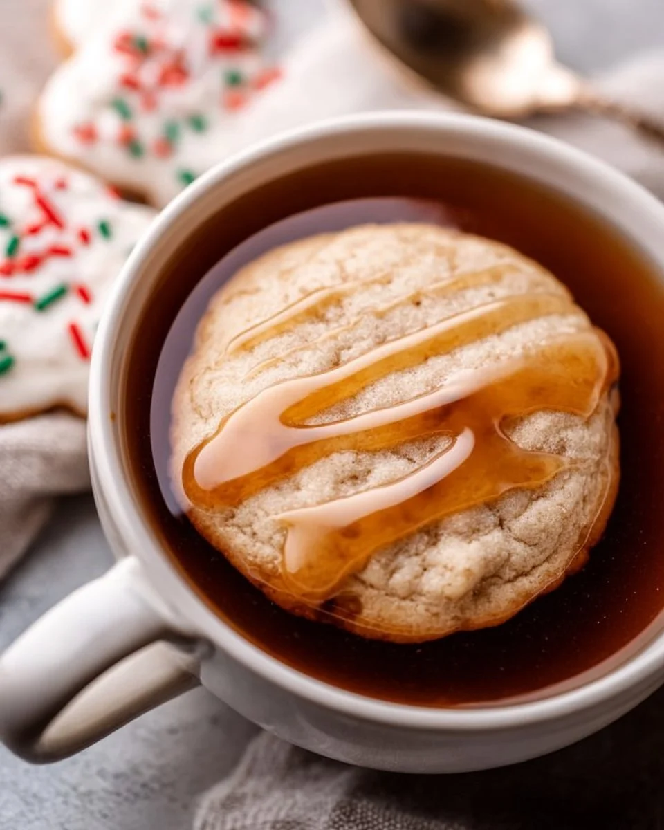 Starbucks sugar cookie syrup copycat recipe ingredients and finished product