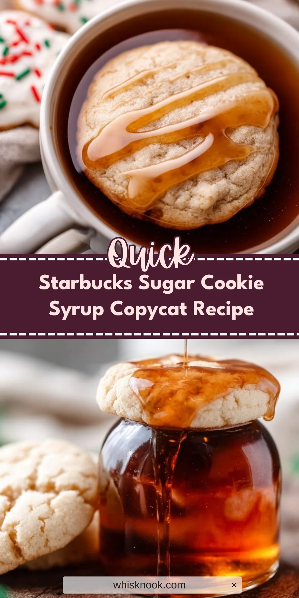 Starbucks Sugar Cookie Syrup Copycat Recipe