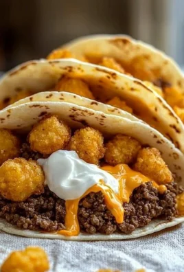 Homemade Taco Bell-style beef tacos on a plate, ready to serve.