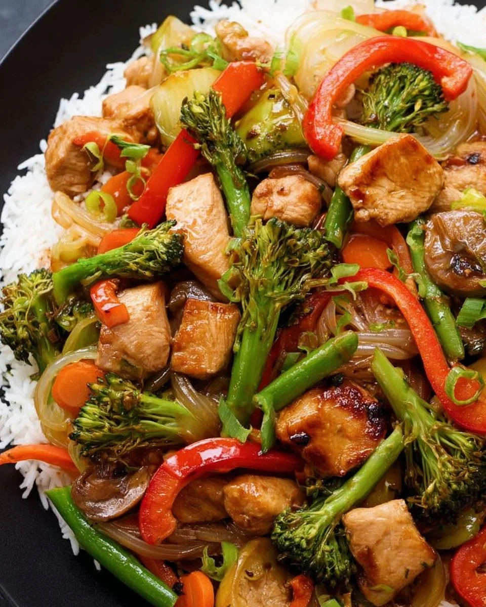 The BEST Chicken Stir Fry