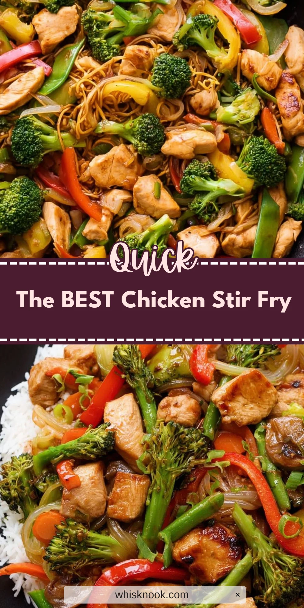The BEST Chicken Stir Fry