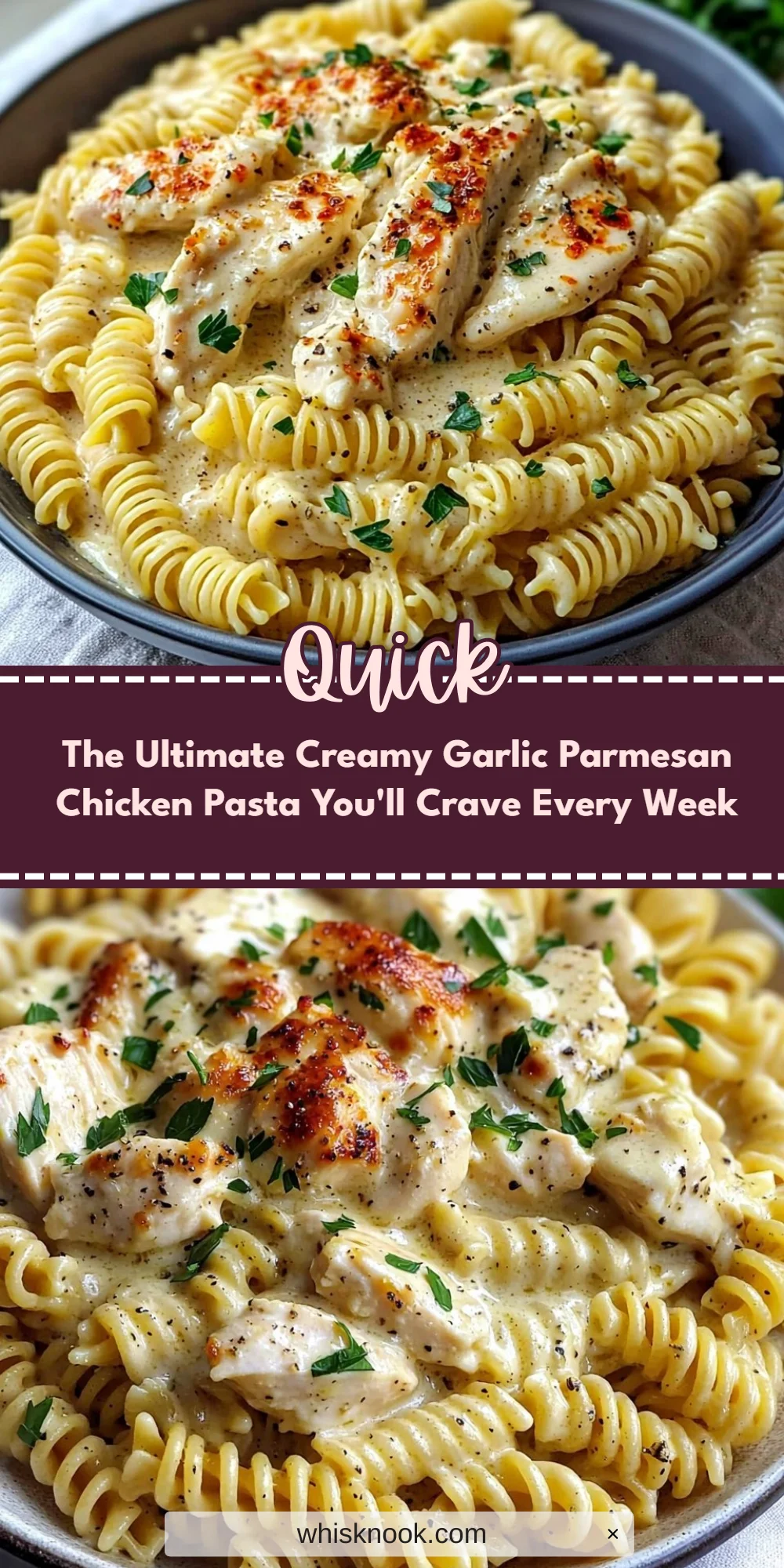 The Ultimate Creamy Garlic Parmesan Chicken Pasta You'll Crave Every Week
