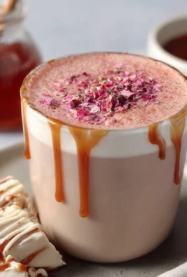 A cozy cup of Valentine's Coffee inspired by Starbucks, topped with heart-shaped sprinkles.