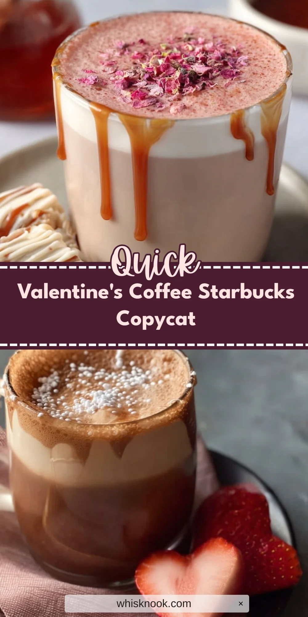 Valentine's Coffee Starbucks Copycat