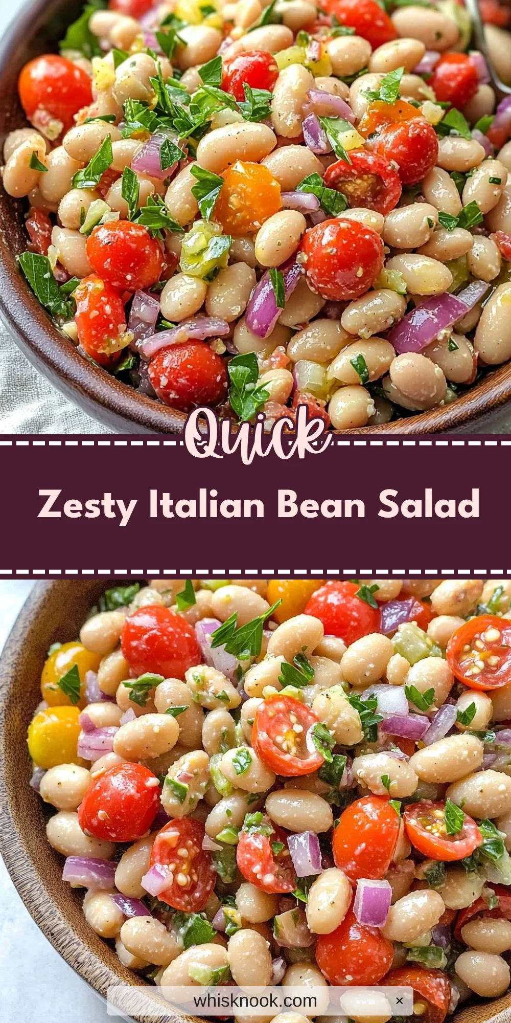 Zesty Italian Bean Salad