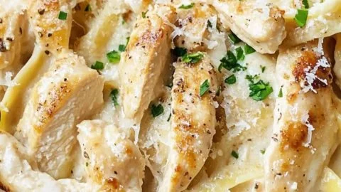 Delicious Chicken Fettuccine Alfredo in Minutes at Home