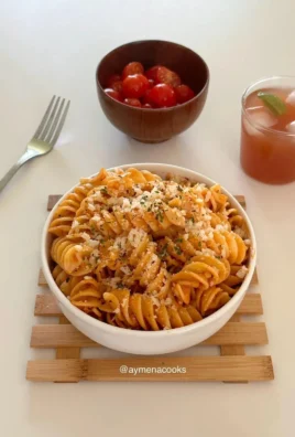 Delicious Garlic Butter Pasta served in a bowl with fresh herbs