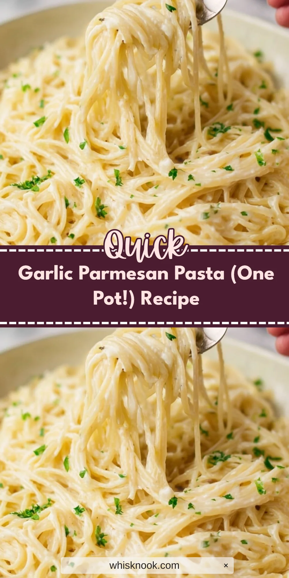 Garlic Parmesan Pasta (One Pot!) Recipe