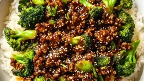 Ground Beef And Broccoli