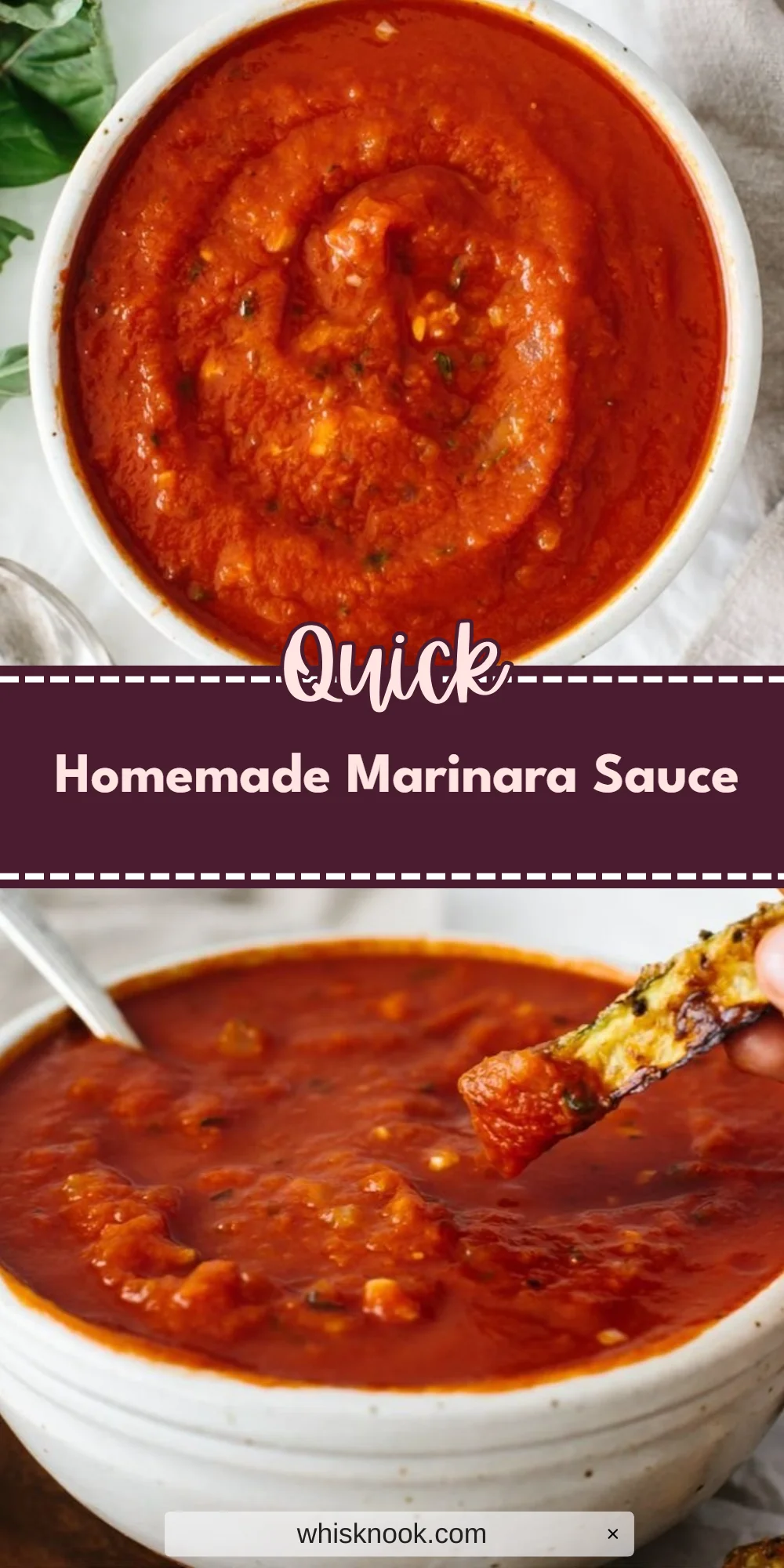 Homemade Marinara Sauce
