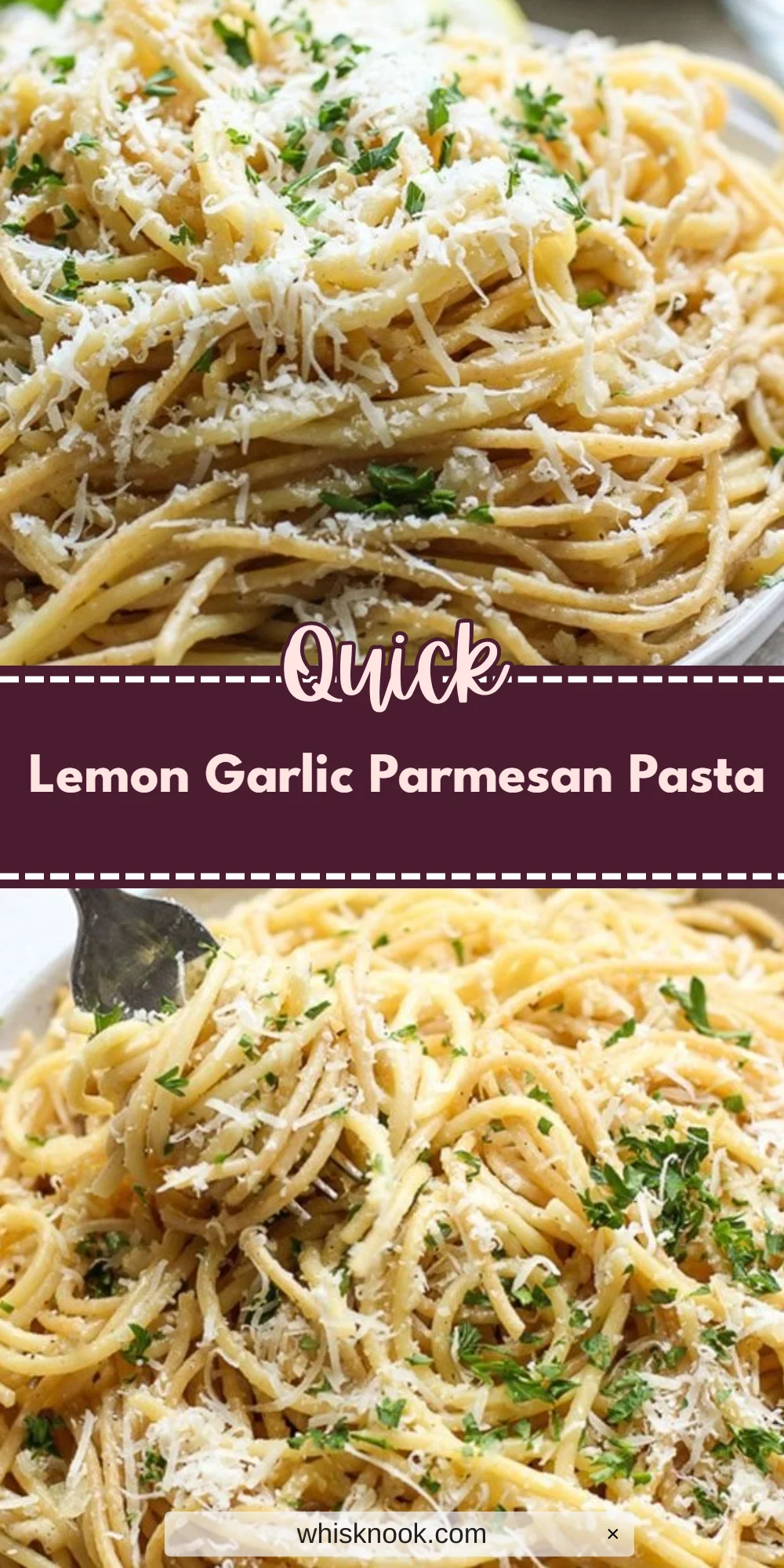 Lemon Garlic Parmesan Pasta