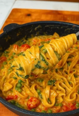 Delicious one pot creamy pesto pasta served in a bowl